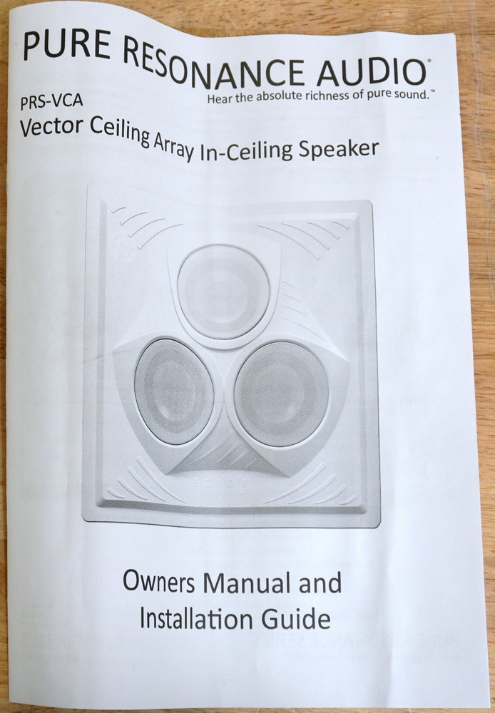 Vector Ceiling Array PRS-VCA Speaker - NEW