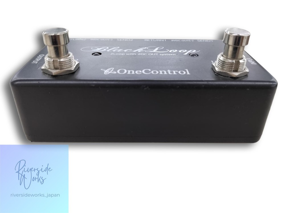 ONE CONTROL BLACK LOOP Loop Switcher for Guitar Effects JP