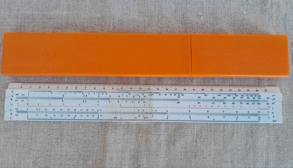 Vintage. Logarithmic ruler. USSR