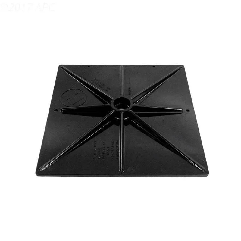 Square Skimmer Cover Black