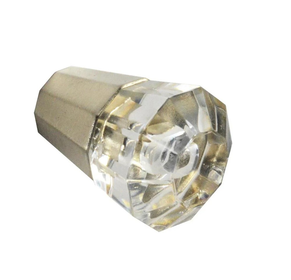 5 Clear Knobs Handles Pulls Kitchen Cabinet Hardware Acrylic Glass