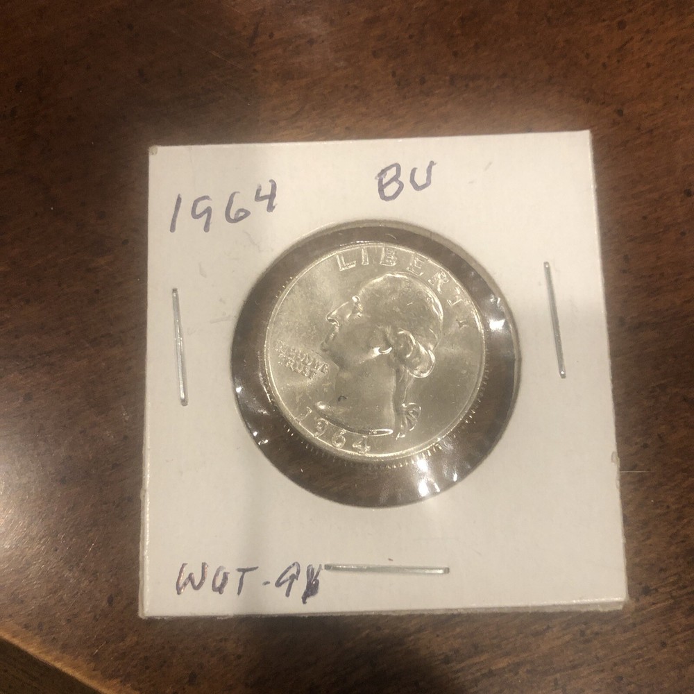 1964 Washington Silver Quarter BU