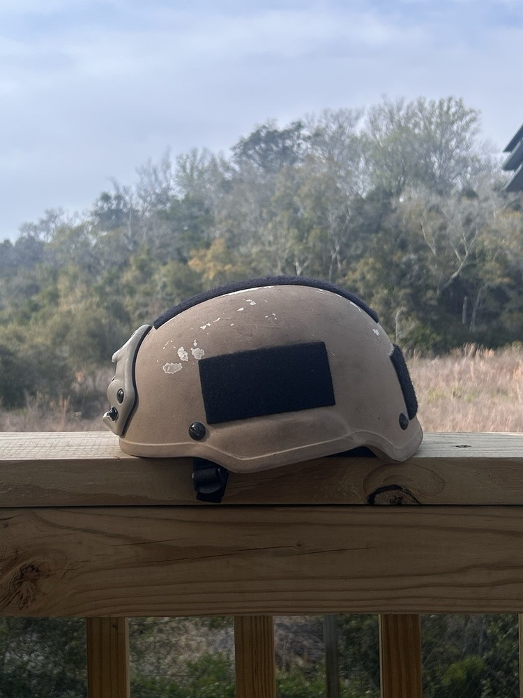 MSA SOF MID CUT BALLISTIC HELMET IIIA NVG MOUNT ACH ECH CAG SOF DEVGRU SOCOM SF