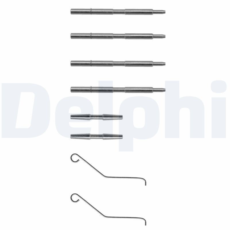 Accessory Kit, disc brake pad DELPHI LX0068