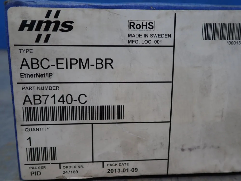 HMS NETWOKRS ABC-EIPM-BR COMMUNICATION MODULE 04200601180