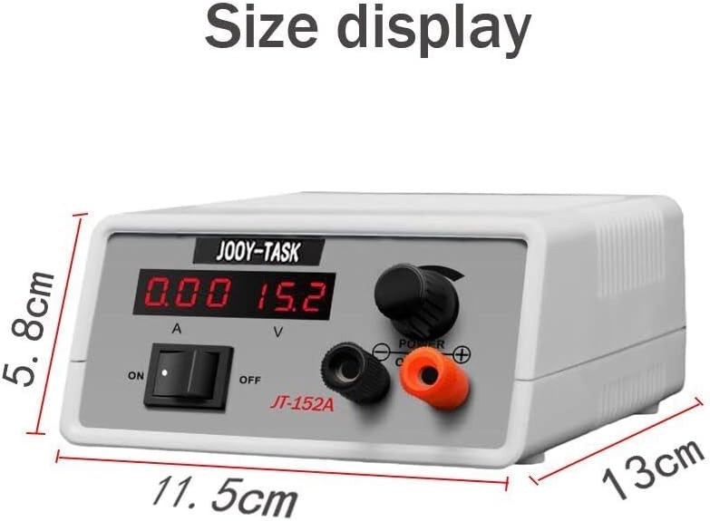 Adjustable DC Power Supply Variable Output &Lab Small Bench Power Supply (1.5~15