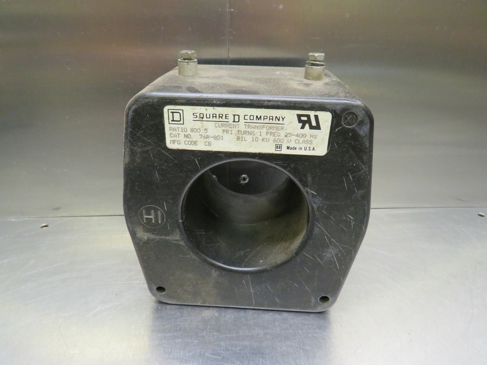 Square D 76R-801 Transformer 800:5