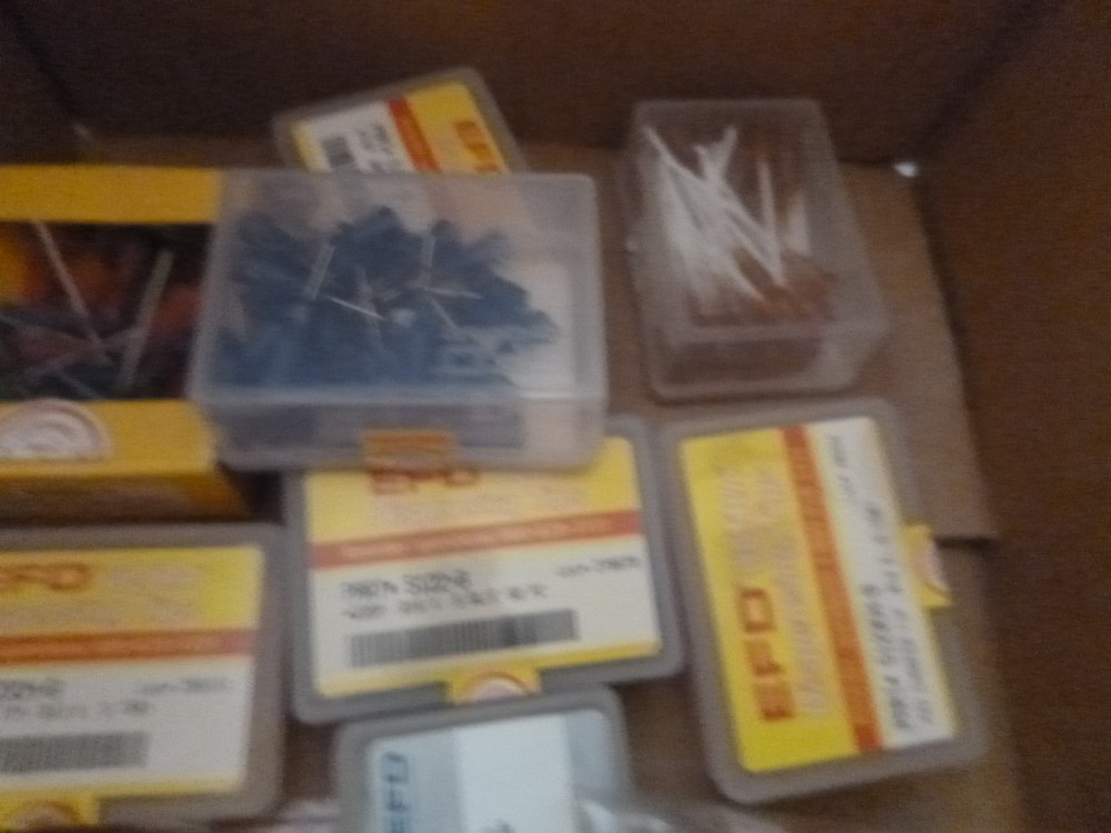 LOT OF NEW MISC. EFD ADHESIVE TIPS
