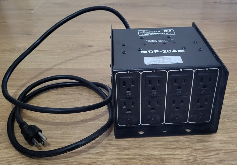 American DJ ADJ DP-20A 4 Channel Dimmer Dimming Pack