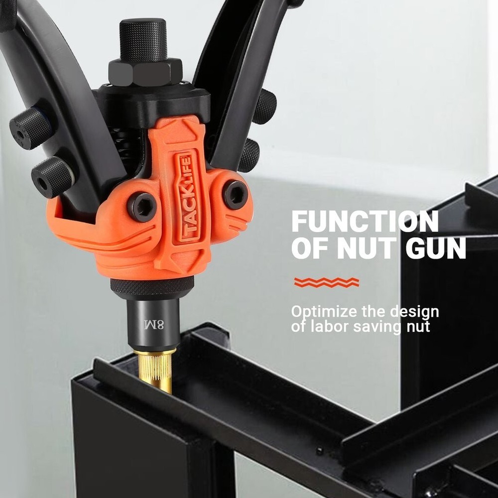 Rivet Nut Gun Kit 3 IN 1 Rivnut Tool Nut Setter Thread Setting Nutsert Tool