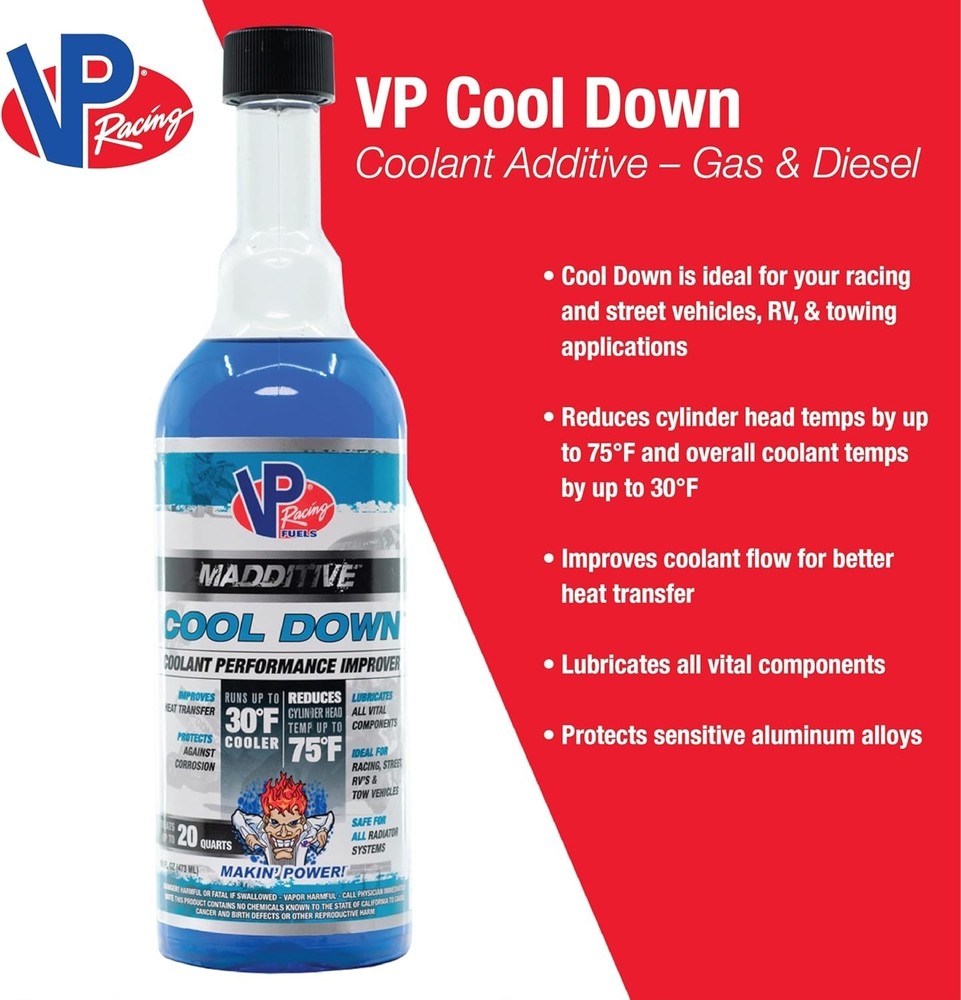 Cooling System Performance Enhancer - 16oz for Optimal Engine Efficiency