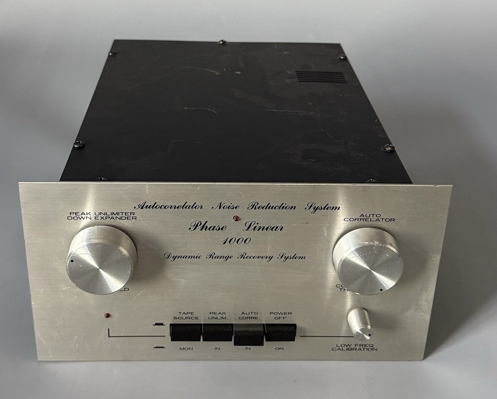 Power Tested Only — Phase Linear 1000 Autocorrelator Noise Reduction System