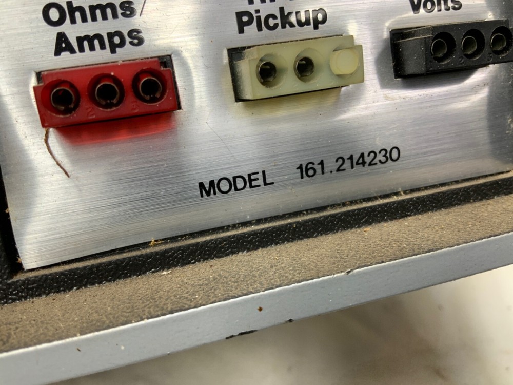 Sears Solid State Electronic Engine Analyzer Model 161.214230 w/ Accessories