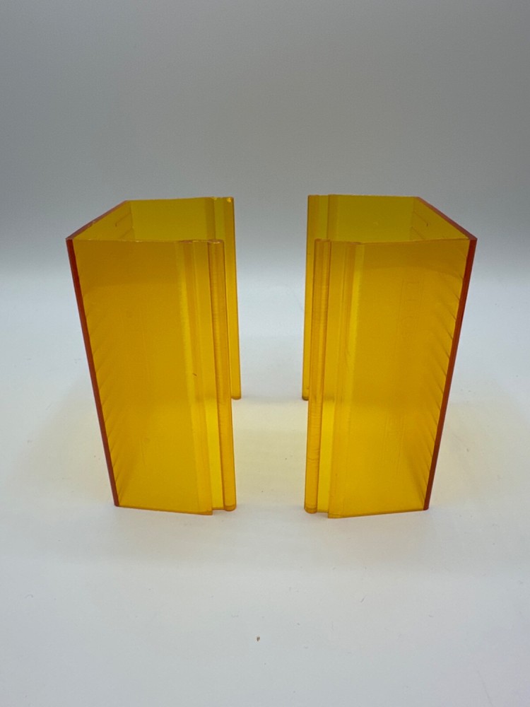 Whelen Amber replacement lens 4” T103 (Pair)