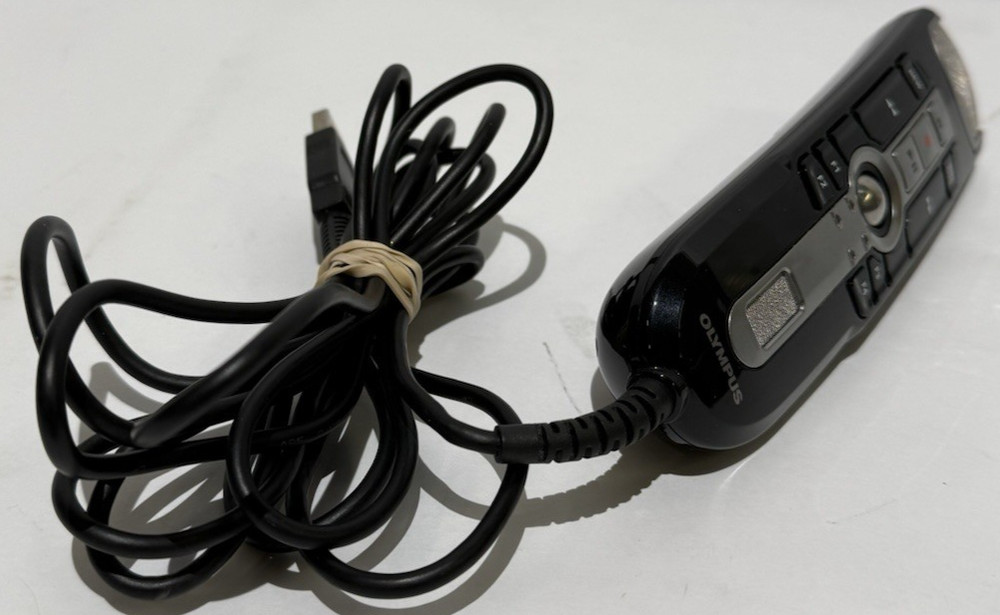 OLYMPUS RM-4010P PUSH BUTTON DICTATION MICROPHONE