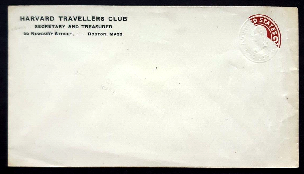 Mint 1916 US STAMPED ENVELOPE U411 ~ EFO Freak Error PARTIAL ALBINO Missing Ink