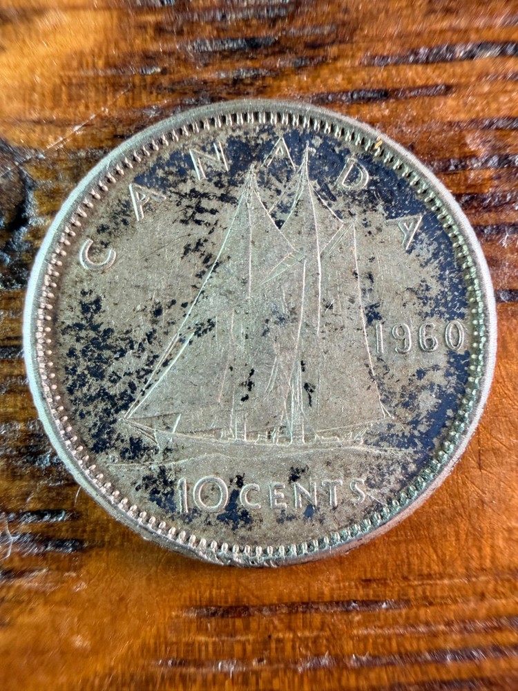 Canada 10 Cents 1960