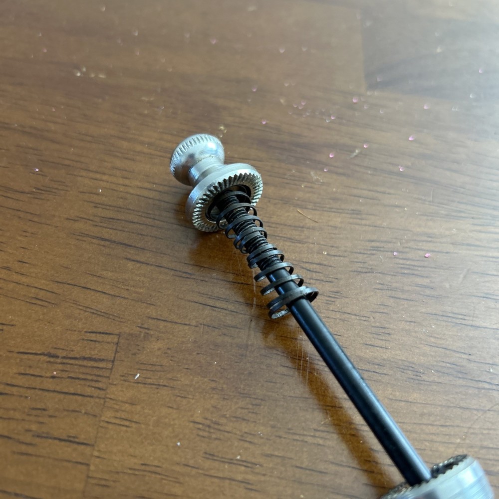 Vintage Cannondale CODA Front Quick Release Skewer Silver