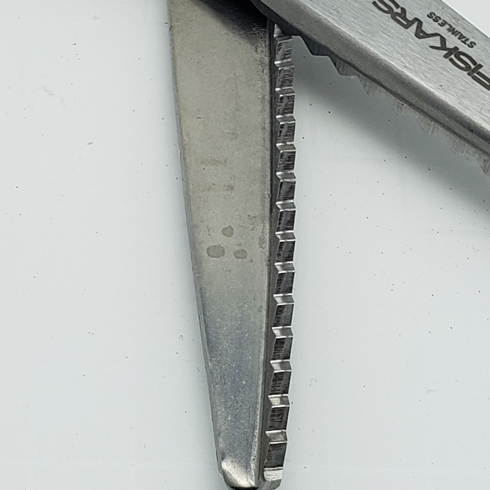 Fiskars Stainless Pinking Shears Fabric Scissors 9" 5" Blade Zig Zag