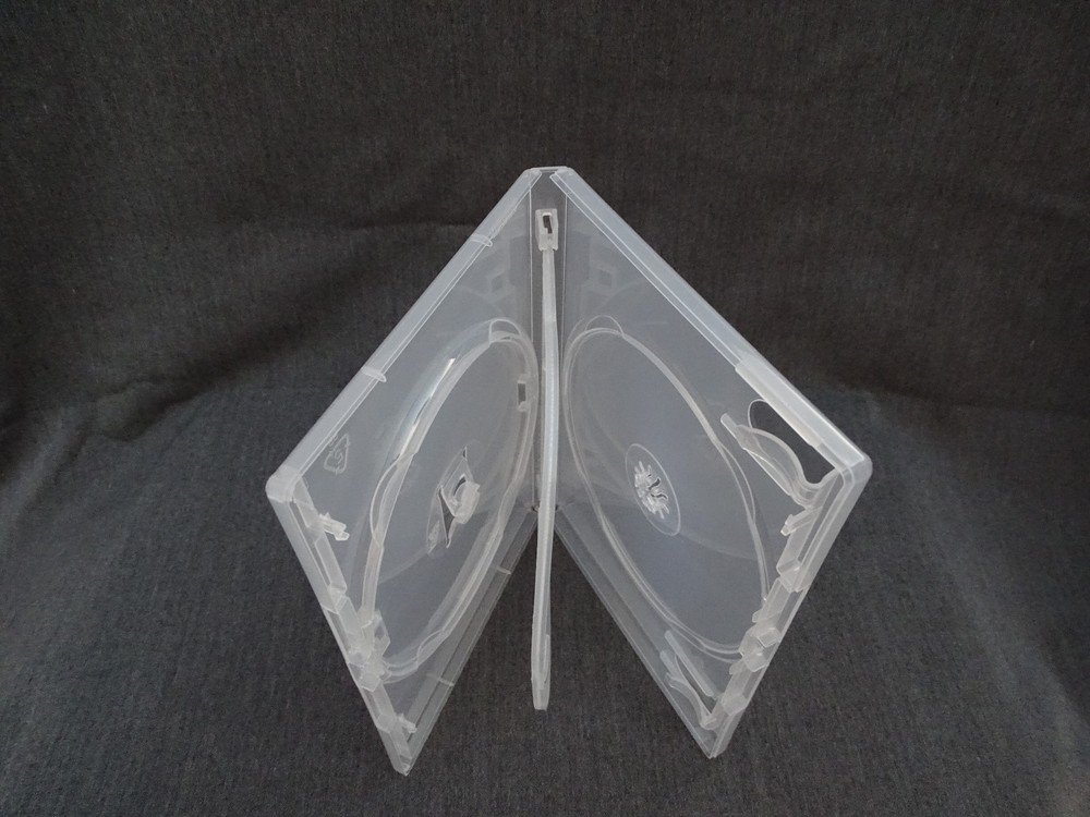 DVD COVER / CASES CLEAR - SINGLE 4 DISC - 14MM - QUANTITY 1 ONLY