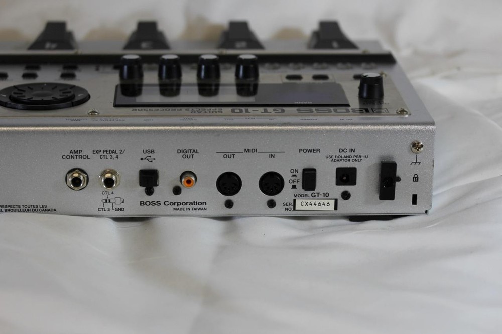 Boss GT-10 Guitar Effects Processor Pedal Board