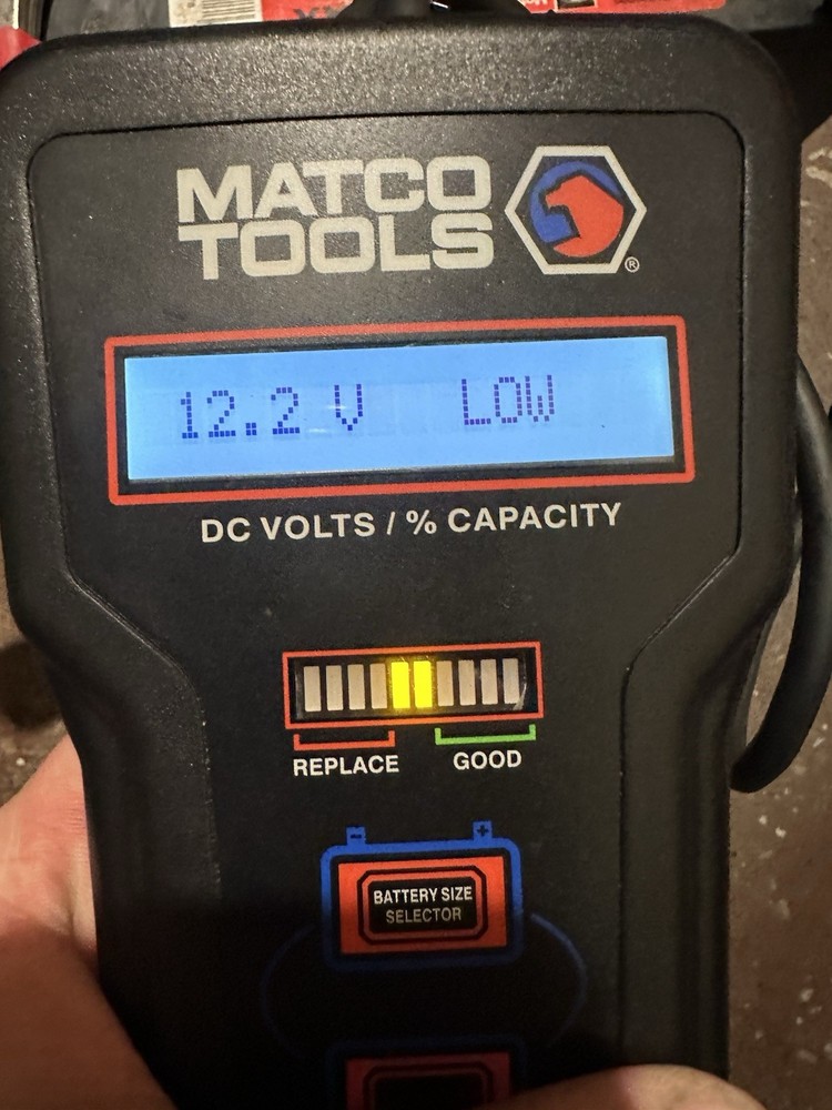 Used Matco Tools MBT100 12V Battery Tester