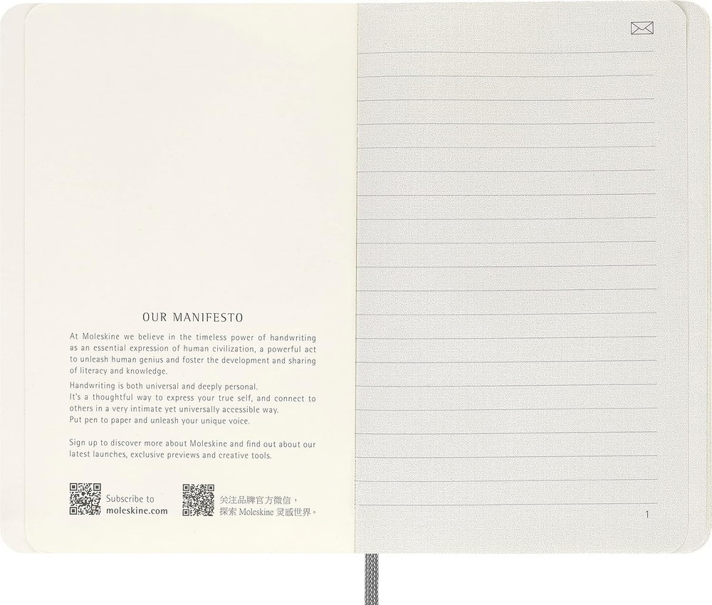 Moleskine Smart Notebook, Smart Writing System, Smart Notebook with Soft Cover,