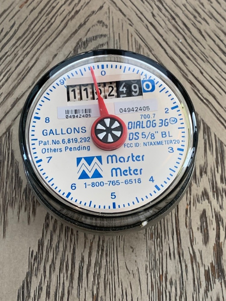Master Meter 5/8" BL Bottom Load Multi-Jet Meter DTMW3C