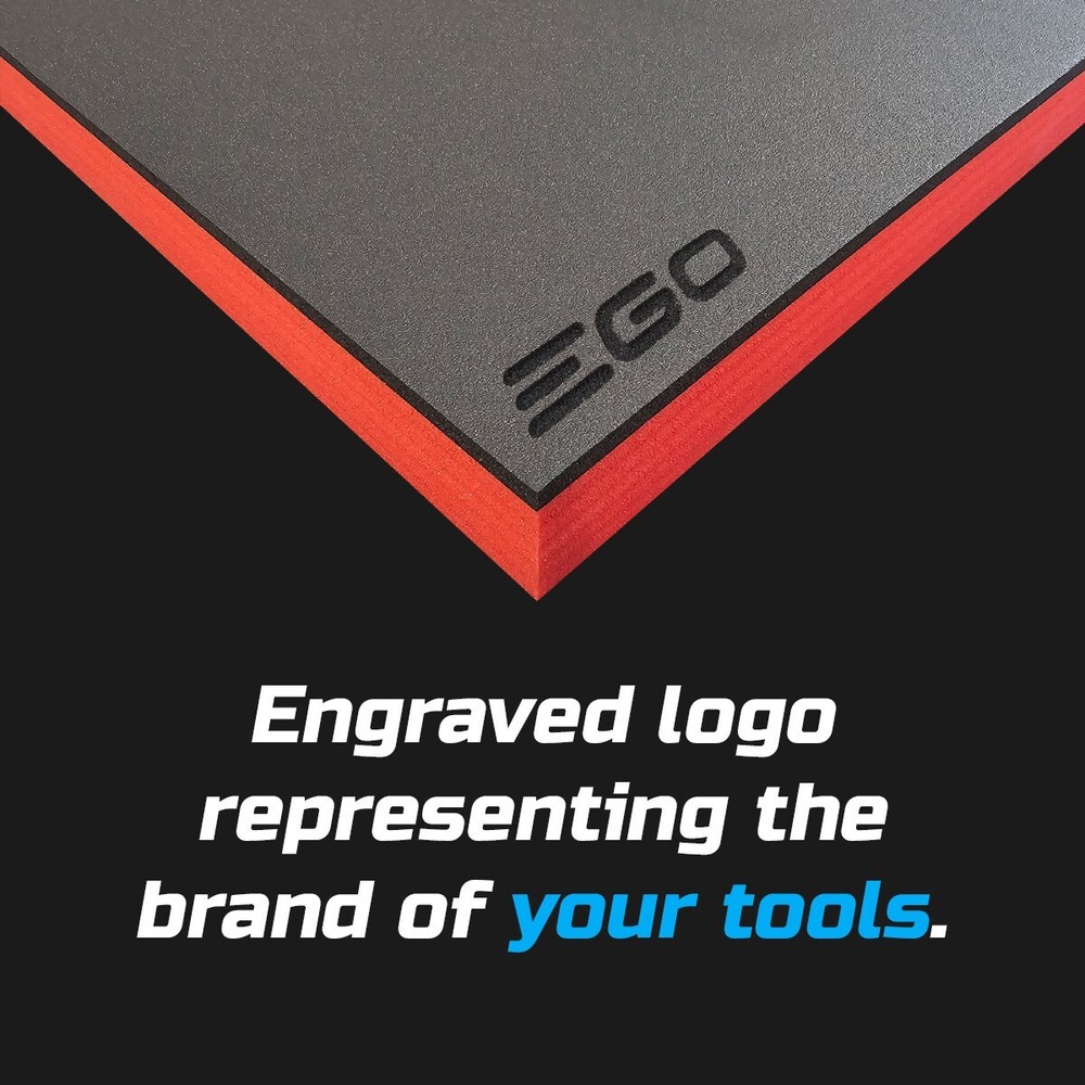 EGO shadow foam tool tray insert storage organizer toolbox tool kit set