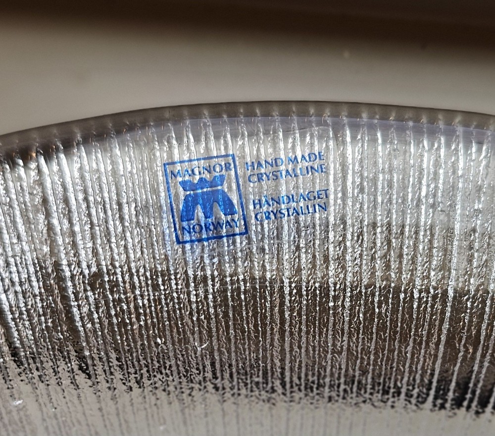 Hardanger Bestikk Serving Platter Includes Original Box w/Pewter Knife & Fork ❄️