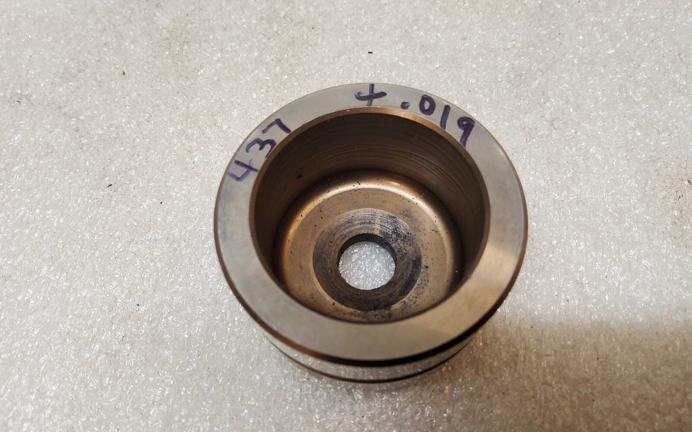Wilson Tool Punch Die WT .437 RD +.019 Negative Taper Strippit Fabricator 10AA