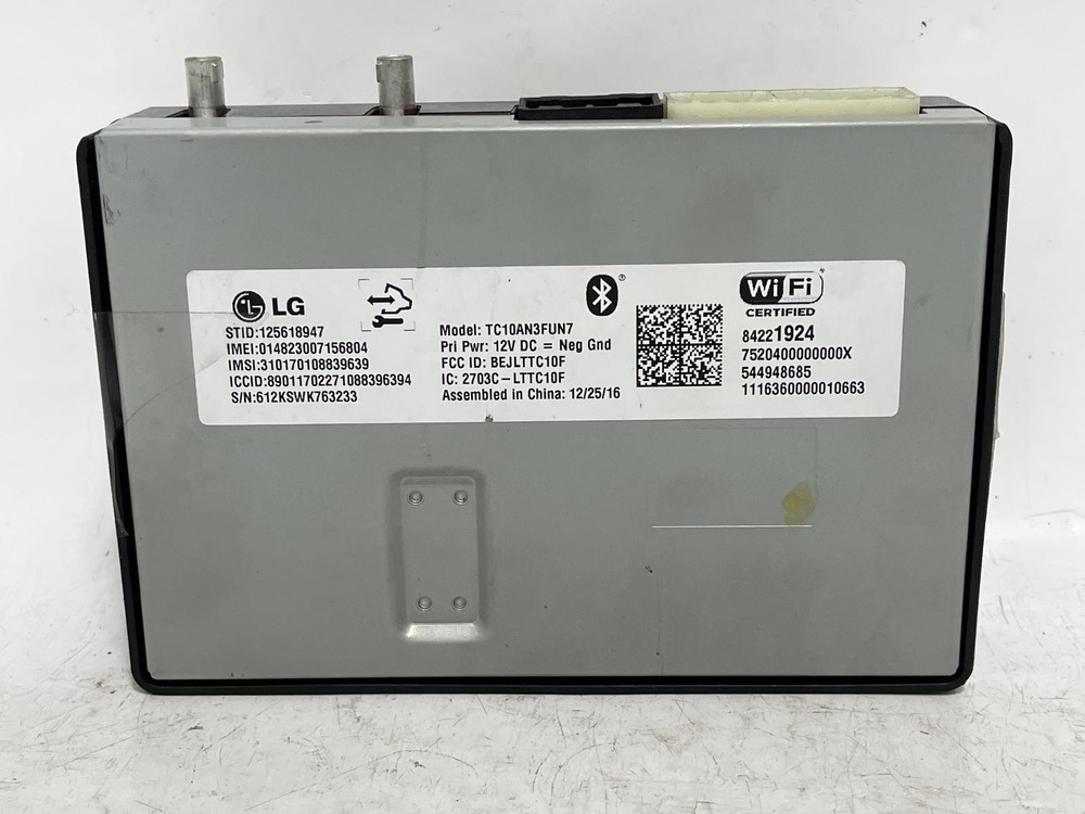 Used Telematics Interface Module fits: 2017 Gmc Sierra 1500 pickup Communication
