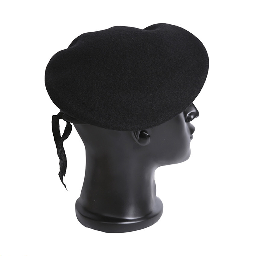 US AIR FORCE SECURITY FORCES BLACK WOOL BERET