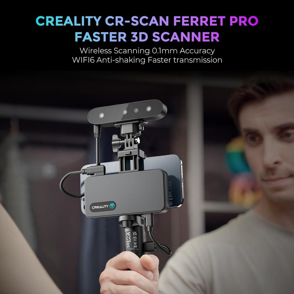 Creality CR-Scan Ferret Pro 3D Scanner Chipset 20% off with code TOPGIFTS20