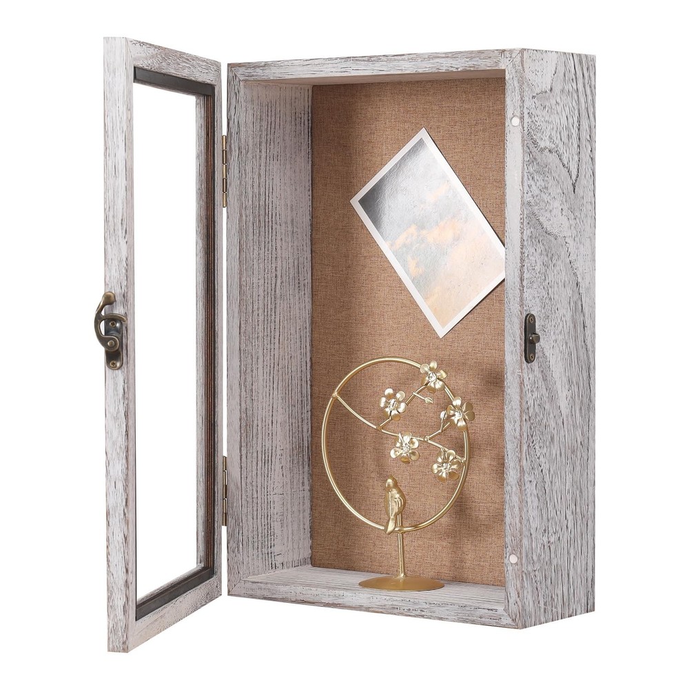 11x17 Extra Deep Shadow Box, Exterior Depth 5in Shadow Boxes Display Cases fo...