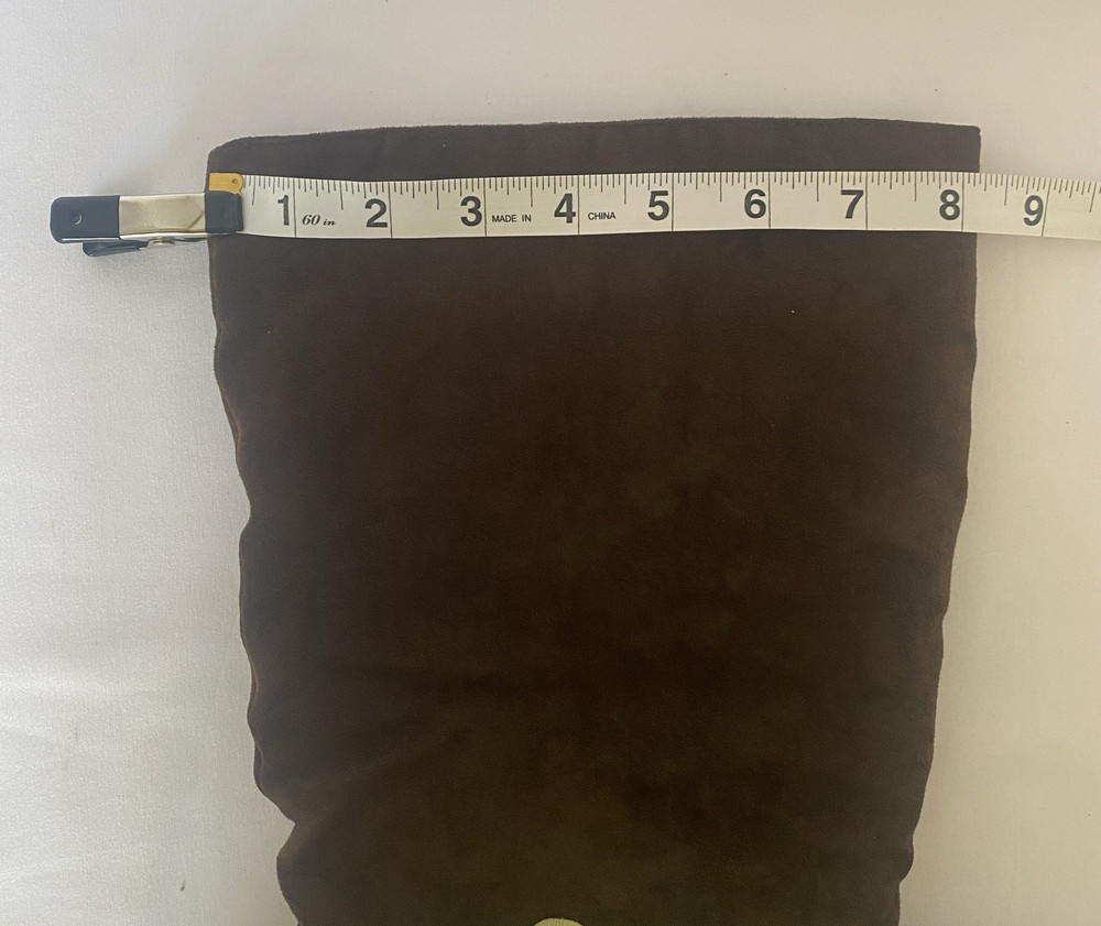 Universal Thread Brown Knee High Boots Side Zip Block Heel Size 11