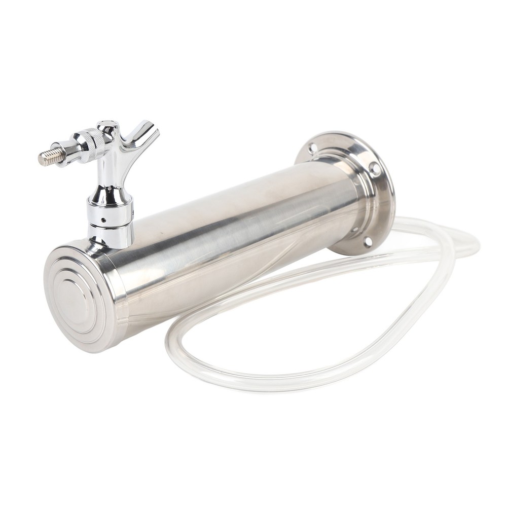 Stainless Draft Beer Tower Column Draft Beer Tower Dispenser Kit Single Tap