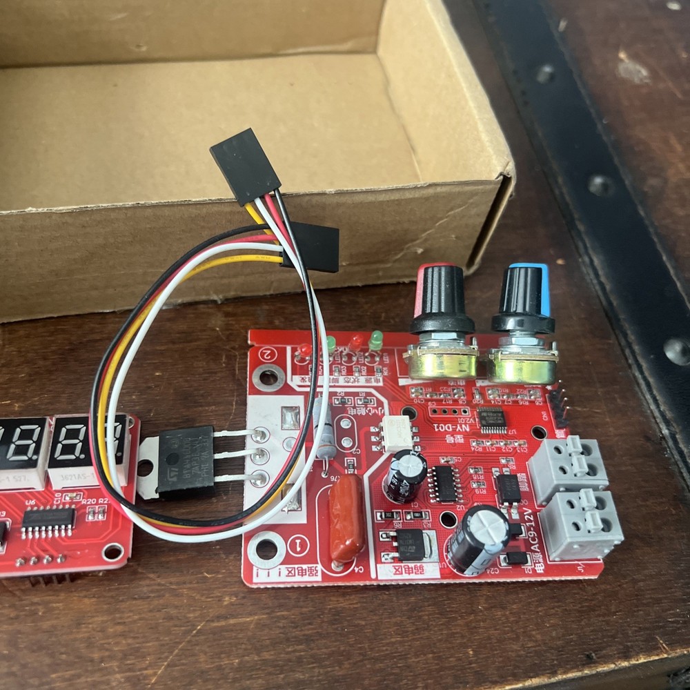 100A Spot Welding Machine Control Board Welder Controller Module Adjustable