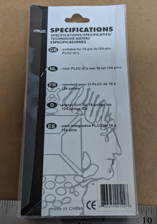 PLCC VTPLCC IC Chip Extractor Motherboard Circuit Board Component Puller Tool