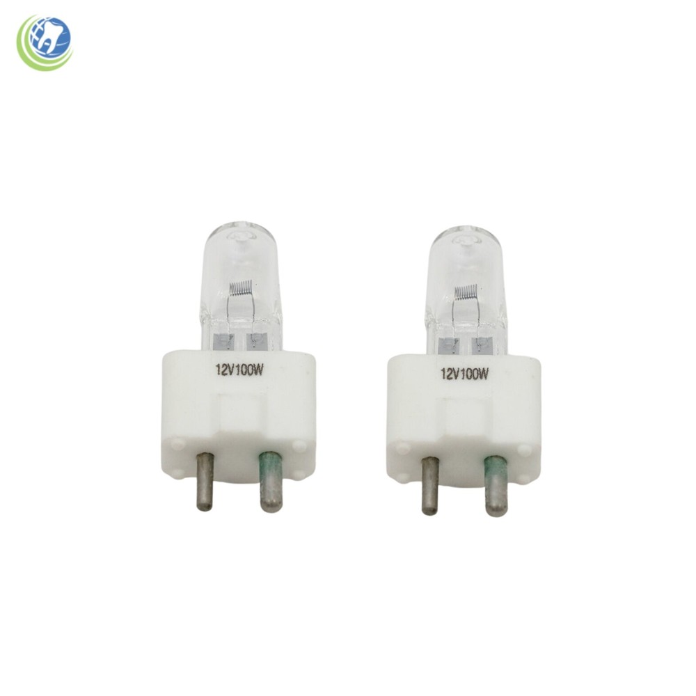 2 X DENTAL OVERHEAD OPERATORY BULB HALOGEN REFLECTION PROJECTION 12V 100W