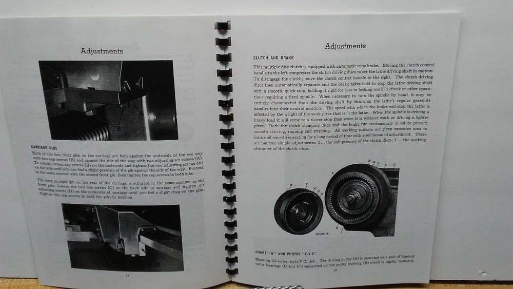 LeBlond 20” Heavy Duty Engine Lathe Service Manual