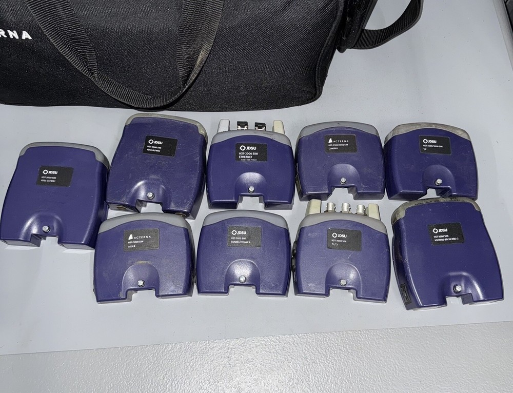 JDSU HST-3000c TDR Network Tester w/ 10 Modules & All Options