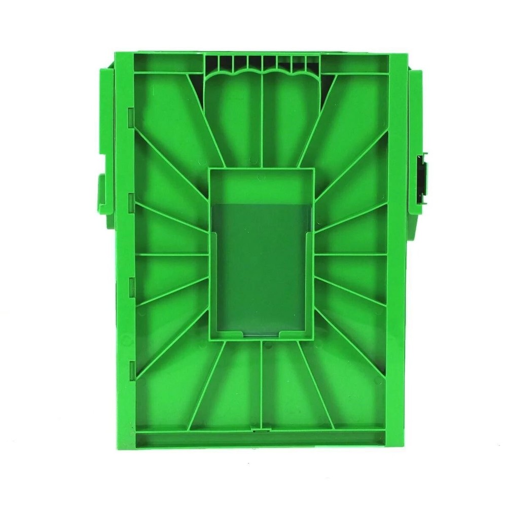 BCW Short Comic Book Bin Heavy Duty Stackable Plastic Box Holds 150 Bags Green