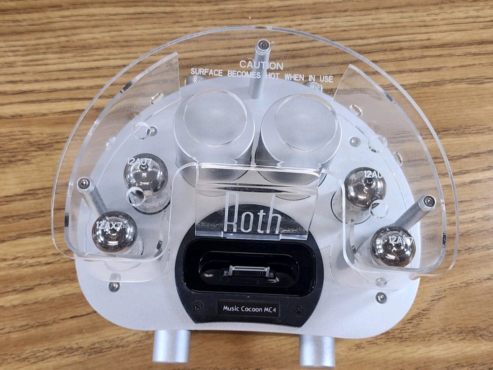 ROTH MUSIC COCOON MC4 Apple Ipod Dock (missing Power Box) Tested