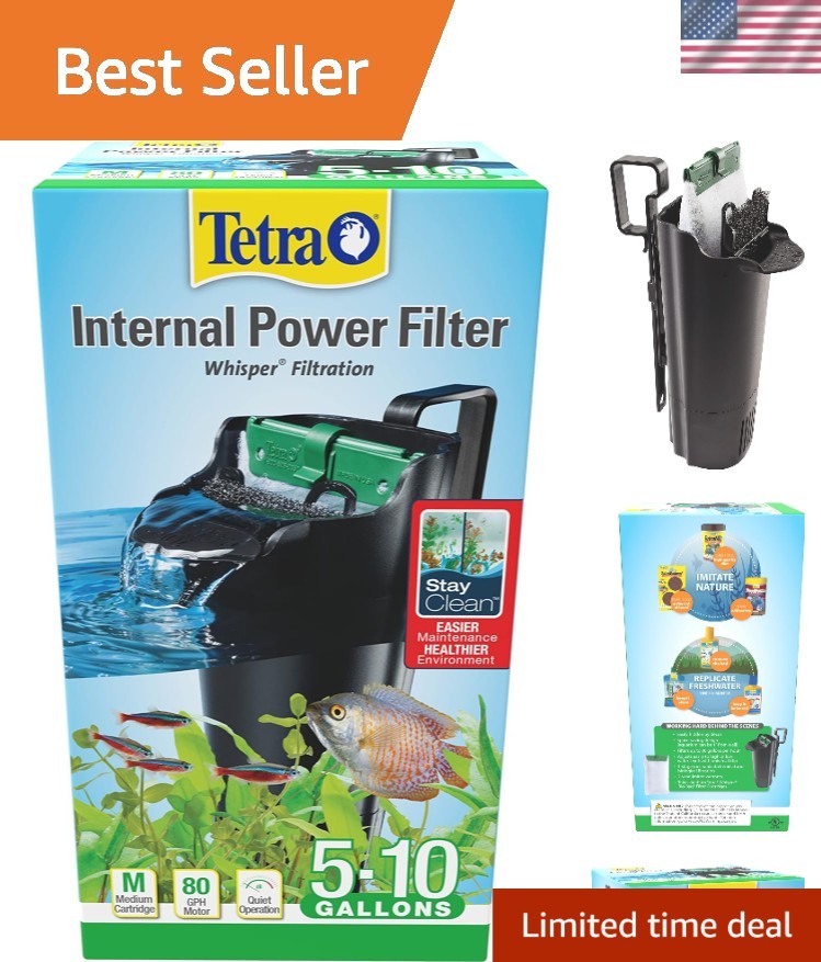 Whisper Internal Power Filter 10i Black