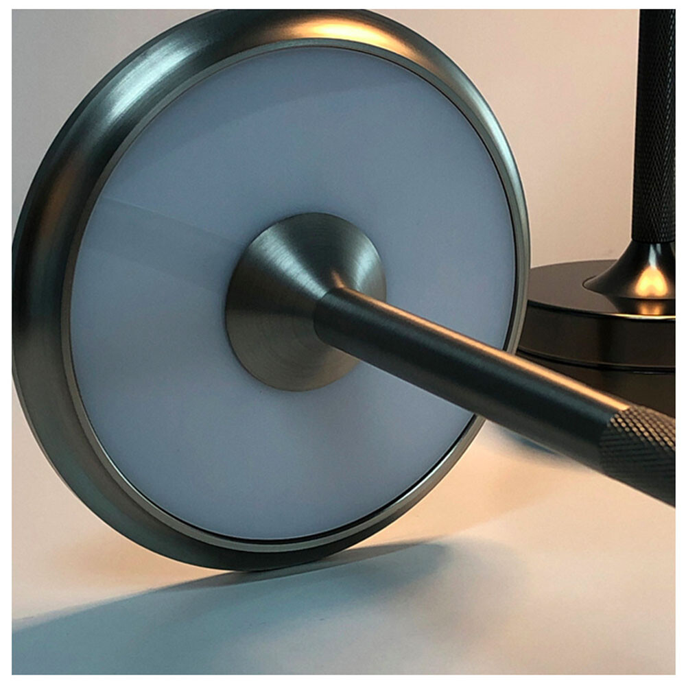 2 pack Dimmable LED Table Desk Lamp Night Light USB Chargeable Wireless Touch