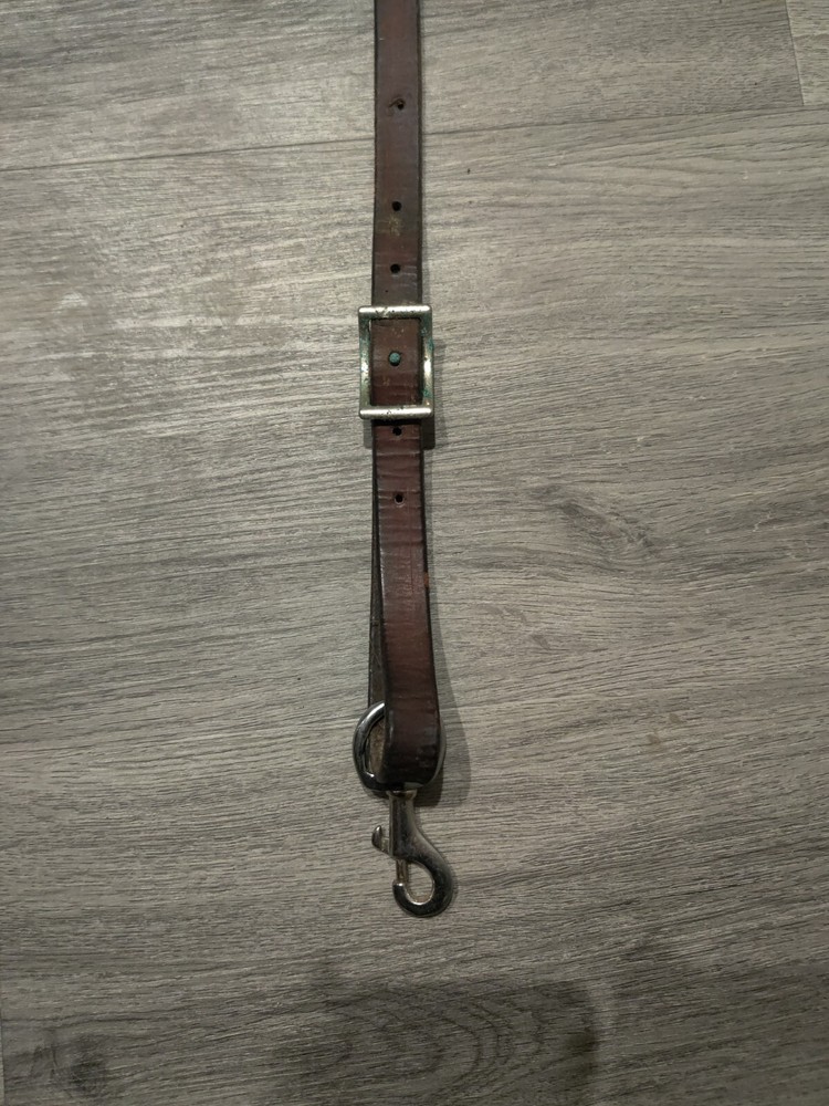 Dark Leather Show Breastplate Breastcollar