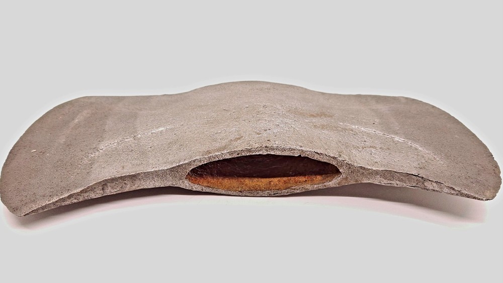 Axe Head, Double Bit Vintage Axe Maker Unknown Logging Splitting Axe