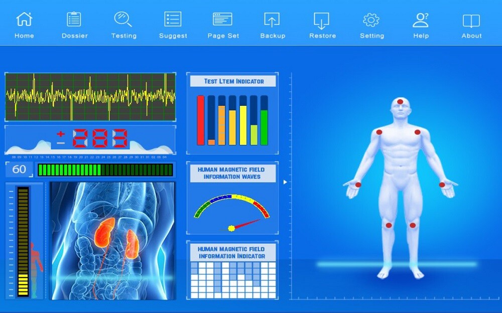 Software Newest 52 Reports 4.7.0 Quantum Magnetic Resonance Body Analyzer