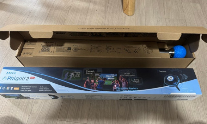 NEW Phigolf 2 Smart Golf Simulator Swing Trainer WGT E6 Connect App | Phigolf2